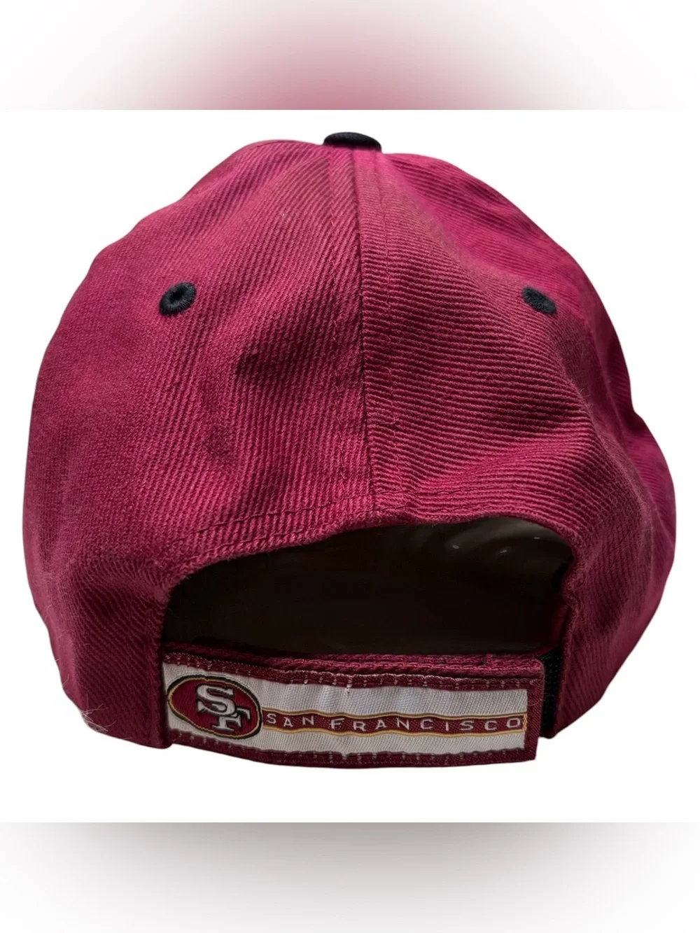 🏈🍂Vintage burgundy San Francisco 49ers baseball cap